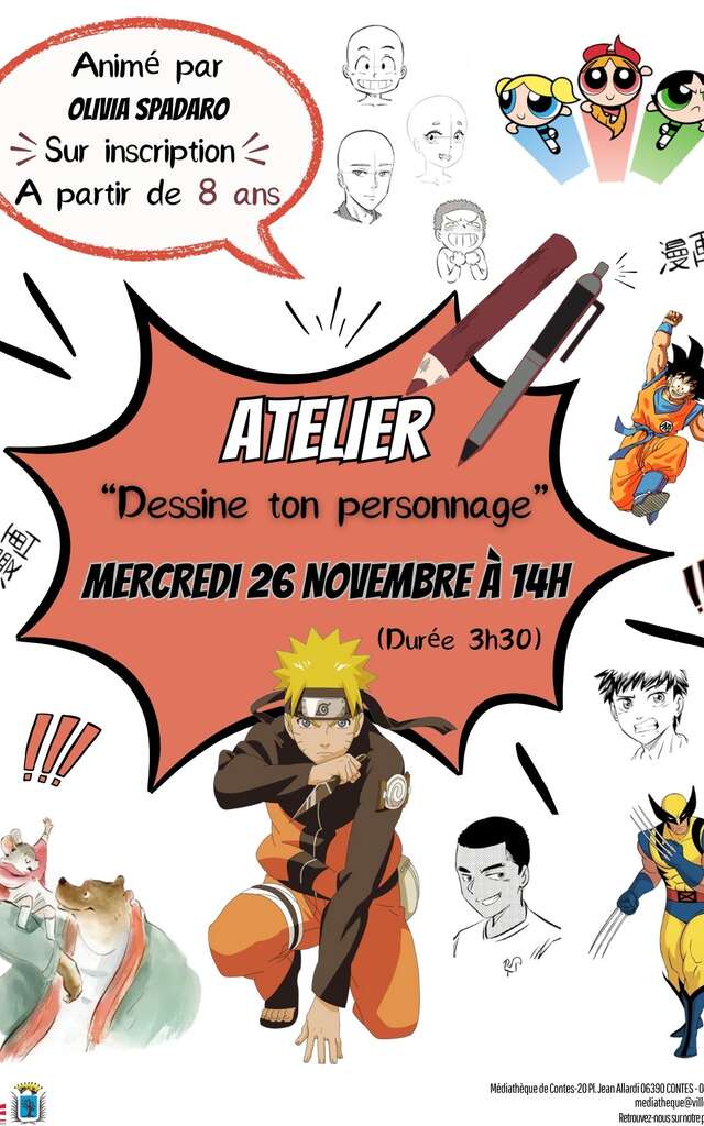 Dessine ton héros préféré