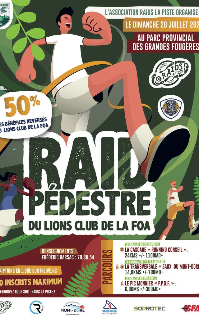 RAID DU LIONS CLUB LA FOA