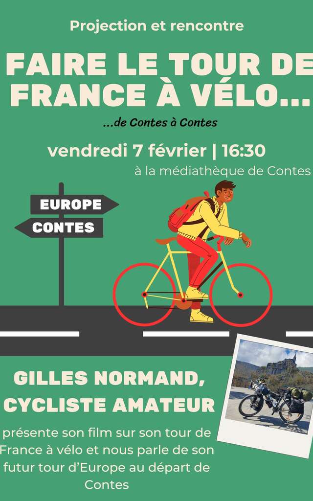 Faire le tour de France à vélo...