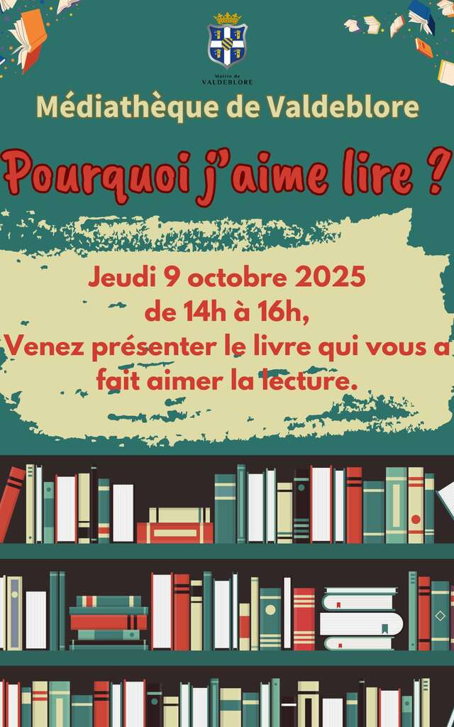 "Pourquoi j'aime lire ?" à la Médiathèque de Valdeblore