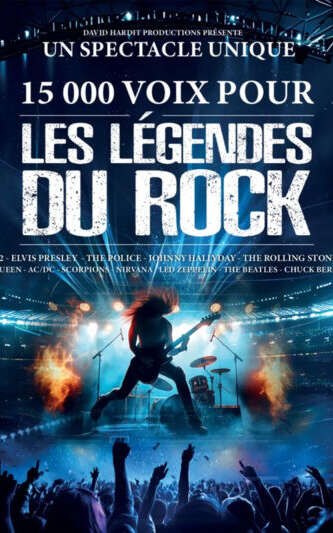 15 000 voix pour les légendes du Rock