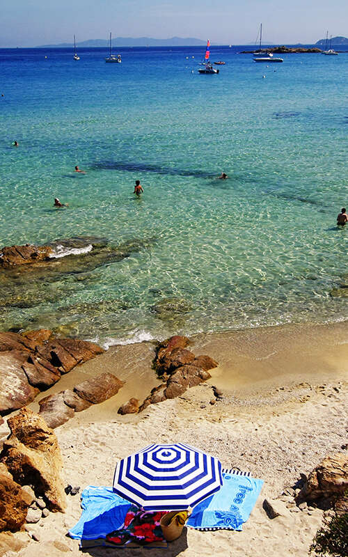 Départ vers Port-Cros au départ de La Londe - Les Bateliers de la Côte d'Azur