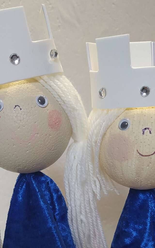 Atelier Créatif pour les enfants - Marionnettes des neiges