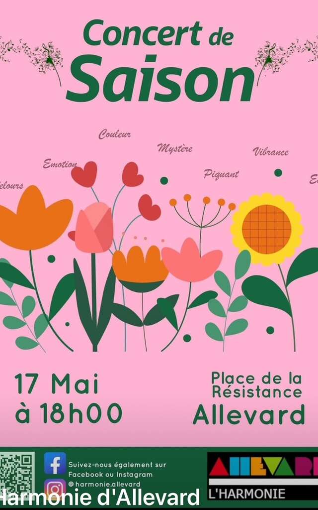 Concert de saison de l'Harmonie