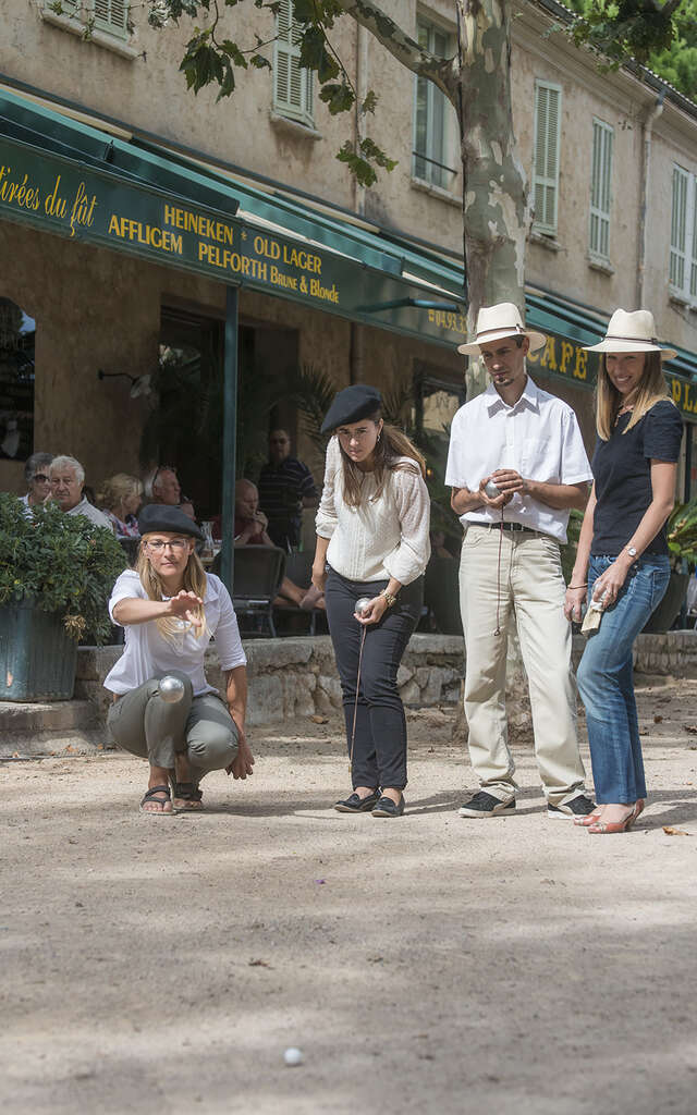 Initiation à la pétanque