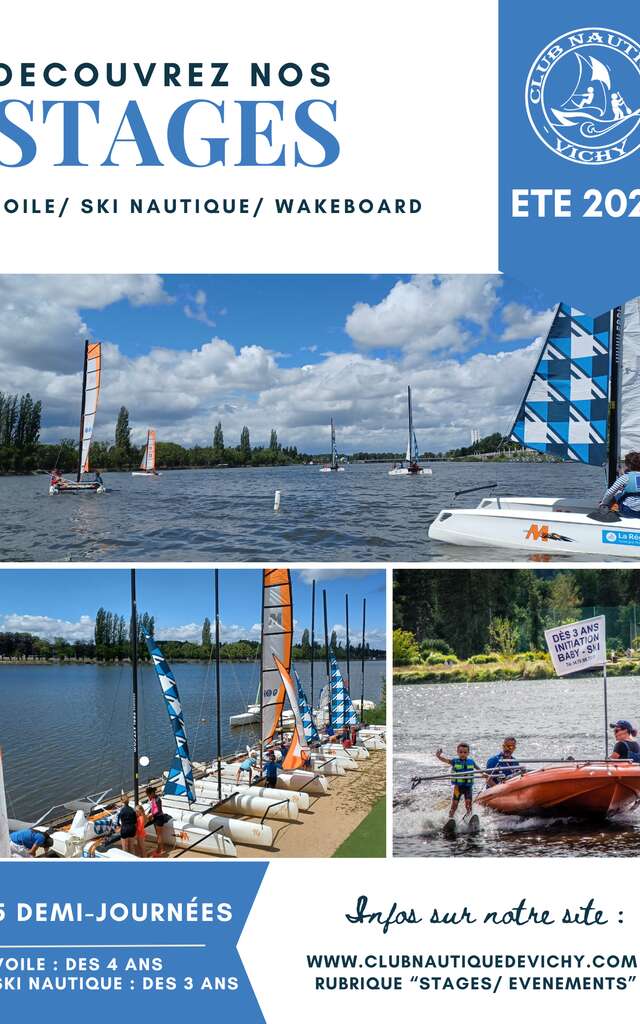 Stages nautiques été 2025