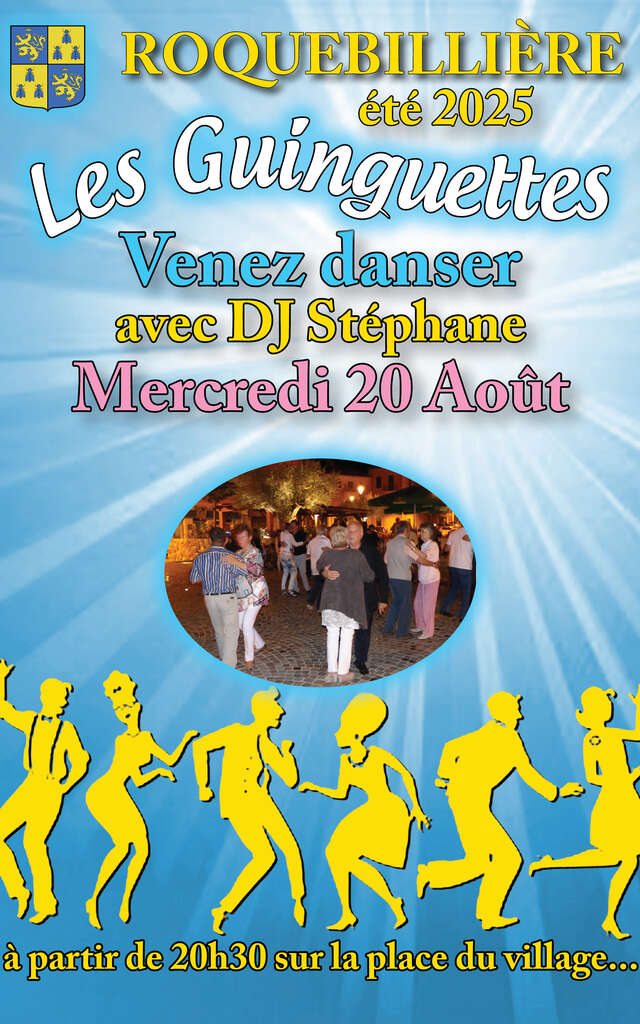 Guinguette/bal avec DJ STÉPHANE.