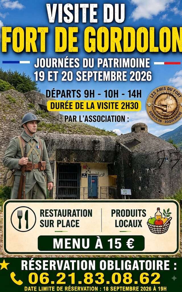 European Heritage Days: Visit to Fort de Gordolon