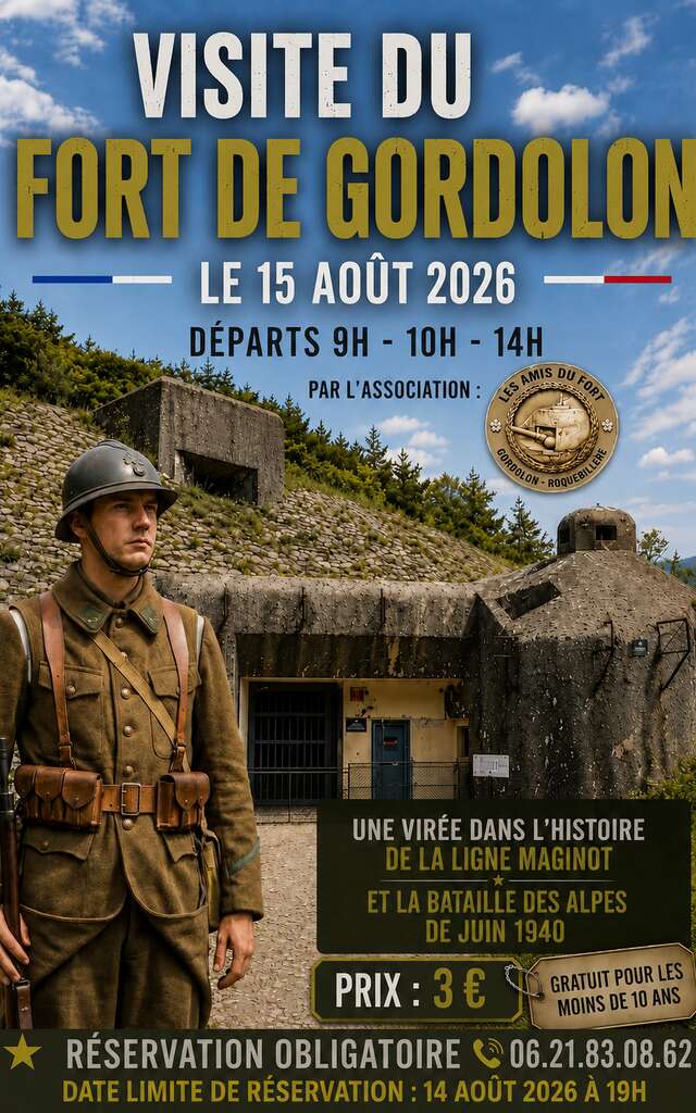 Visite Fort de Gordolon