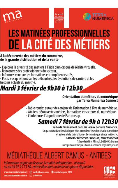 À la découverte des métiers du commerce, de la grande distribution et de la vente avec la Cité des Métiers