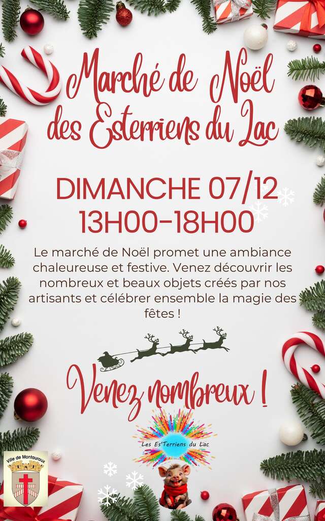 Marché de Noël - Esterets du lac