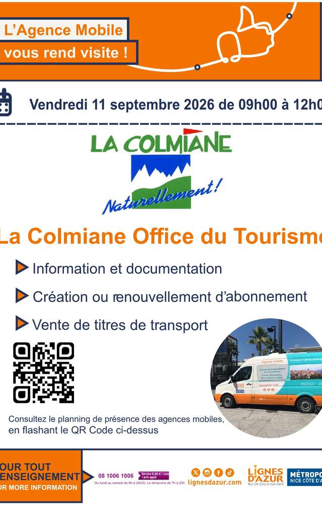 Lignes d'Azur Mobile Agency in La Colmiane