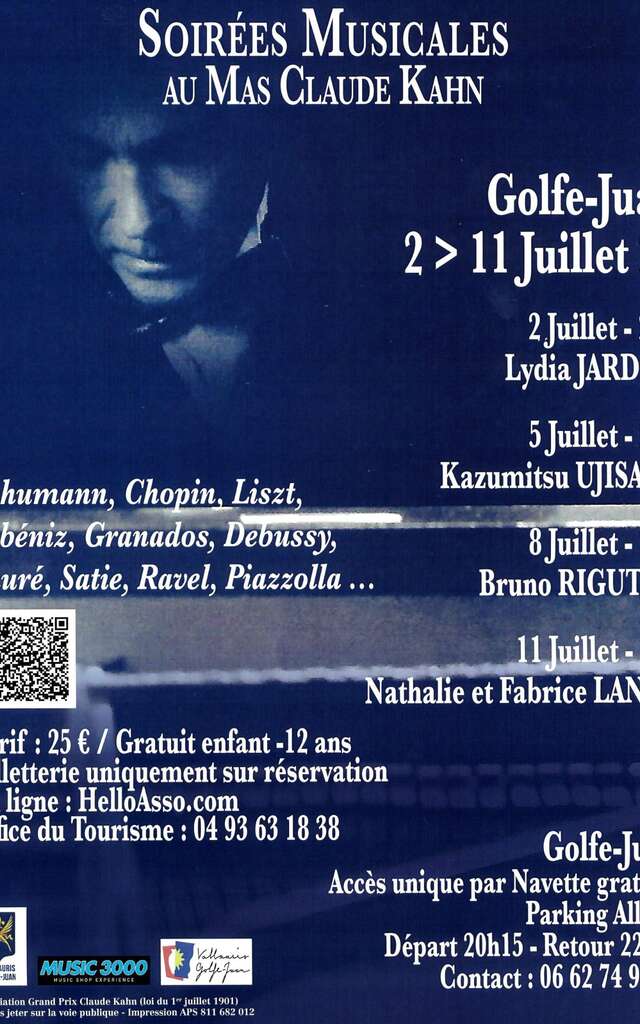 Soirée Piano au Mas Claude Kahn