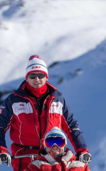 Skiing for the disabled with ESF Le Collet