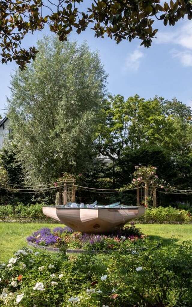 Séance de yoga au musée d'art et de culture soufis MTO