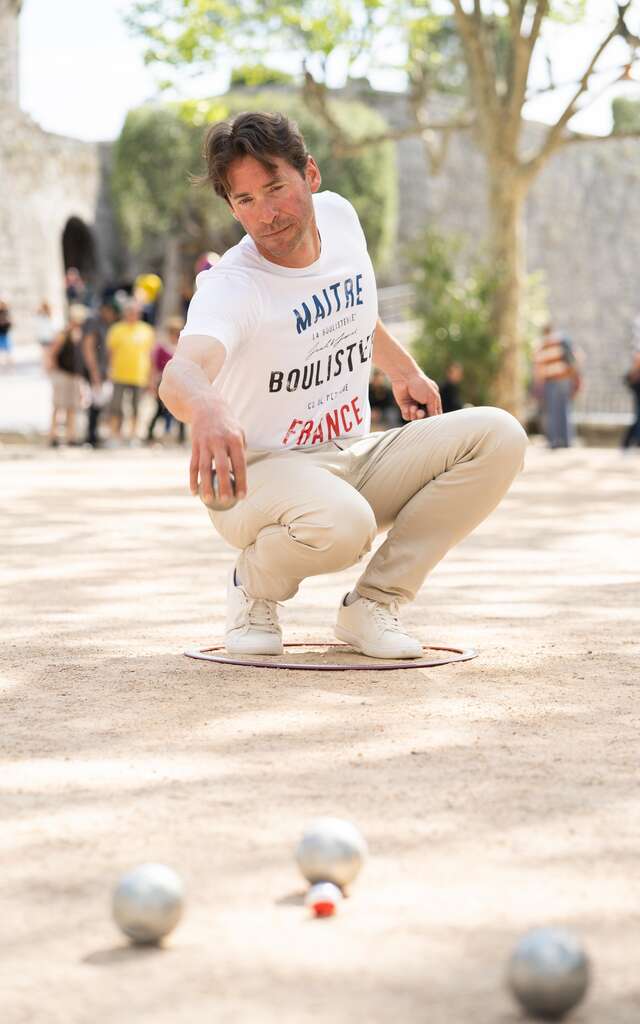 Initiation à la pétanque