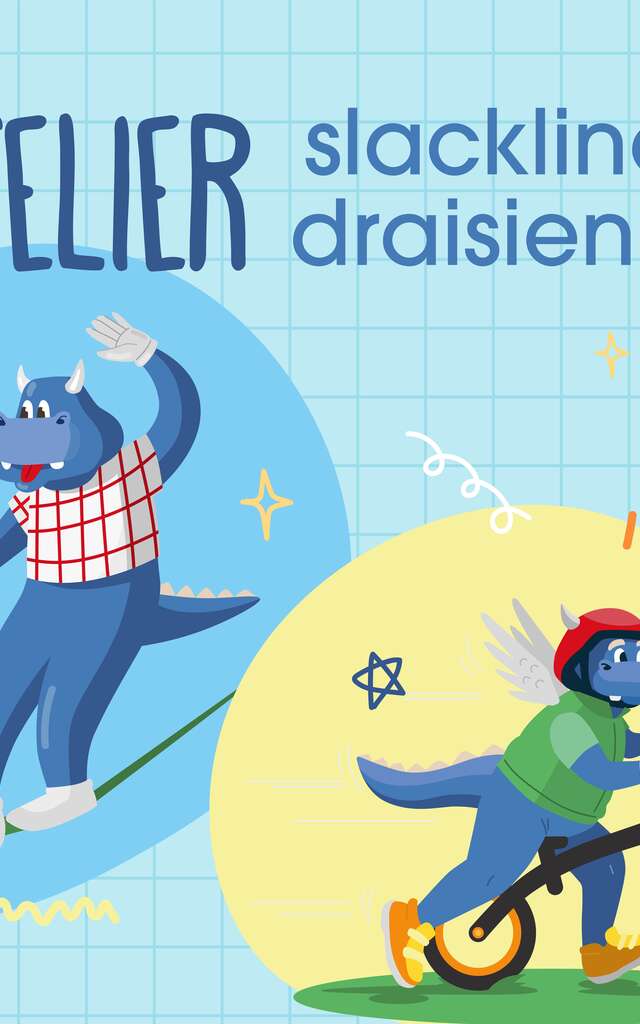 Atelier slacklines & draisiennes