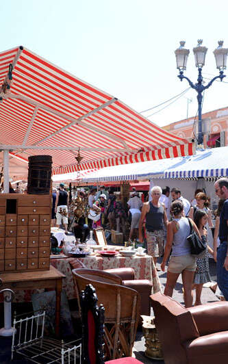 Marché à la Brocante Saleya