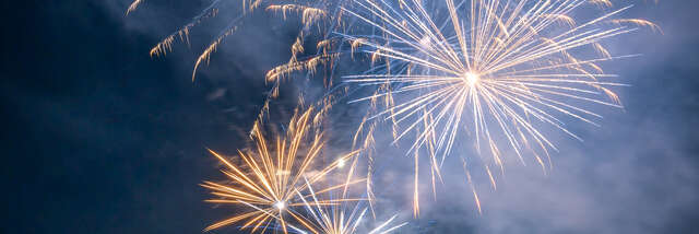 Feu d'artifice à Cahors