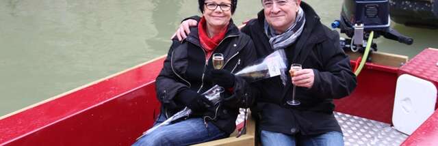Balade en barque spéciale Saint-Valentin