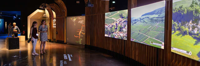 Vignobles en scène à la Cité des Climats et vins à Beaune