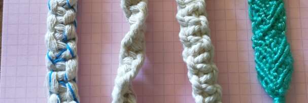 Atelier macramé avec Corinne