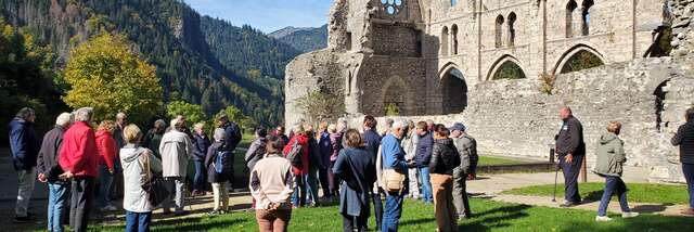 Aulps abbey guided visit