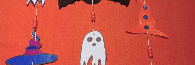 Halloween mobielen: creatieve workshop