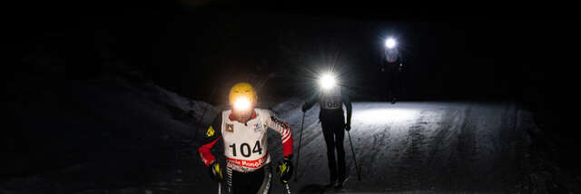 Signal Express : montée sèche de ski de randonnée en nocturne