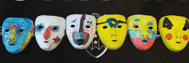 Atelier créatif : masque de carnaval