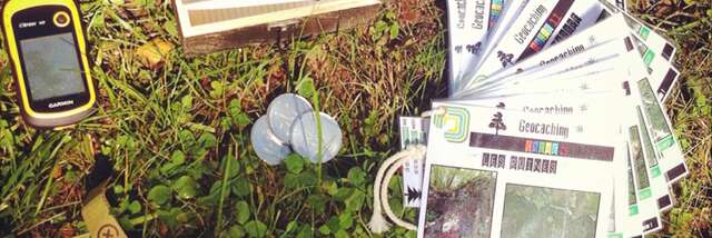Géocaching au Parc Ecureuil
