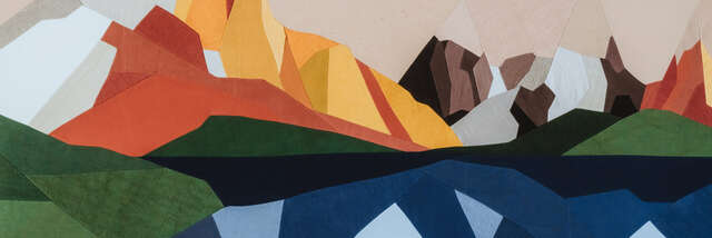 Exposition d'art textile. Madame Fougère.