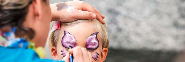 Jeudi soir à Praz - maquillage pour enfants