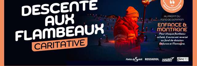 Descente aux flambeaux caritatives