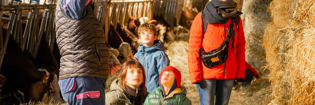 Visite guidée d'une ferme de montagne