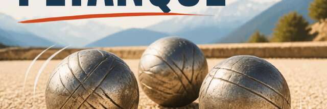 Concours de pétanque en triplette