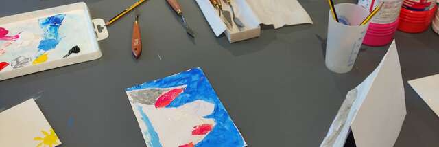 Atelier les p'tits curieux : le peintre au couteau !