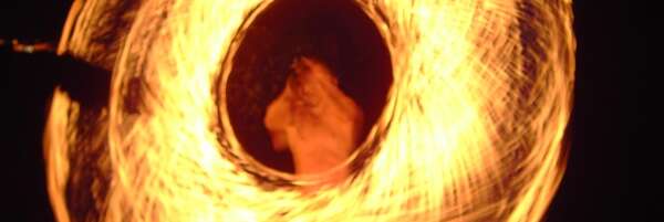 Fire show - The Saltimbanques of Sabaudia