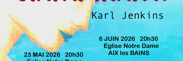 Concert : Stabat Mater de Karl Jenkins