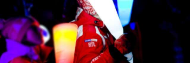 Descente aux flambeaux " de l'ESF Saint Gervais"