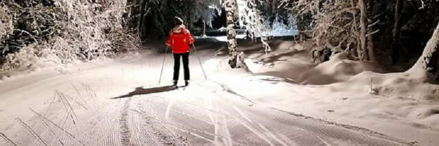 Nocturne ski de fond aux Mouilles