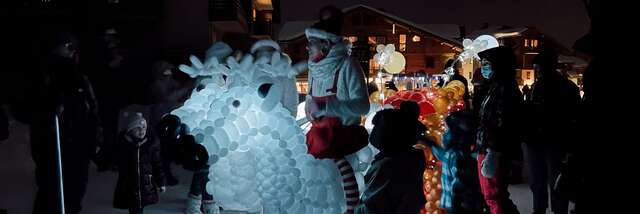 Christmas festivities at Praz de Lys