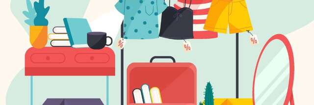 Vide grenier au parc Thermal