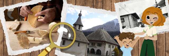 Visite du village de La Chapelle d'Abondance avec l'application numérique du Pays d'art et d'histoire