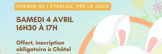 Chasse aux œufs des tout-petits (- de 5 ans)
