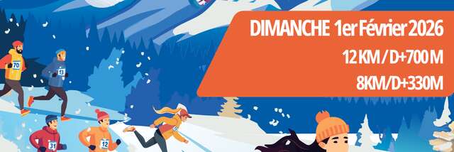 La Dragonale givrée - trail blanc