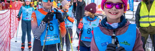 La classic'74 : course de ski de fond classique organisée par Haute Savoie Nordic