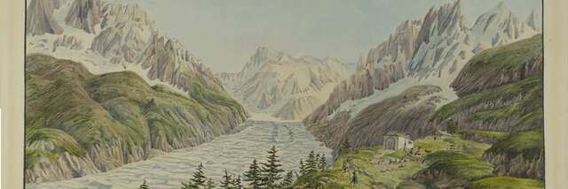 Visite guidée La Mer de Glace, histoire d'une curiosité esthétique