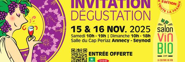 Le salon du vin bio