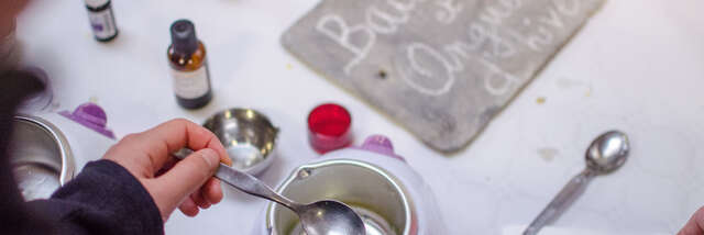 Atelier baumes médicinaux alpins